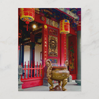 台湾の宜蘭にある寺院 ポストカード