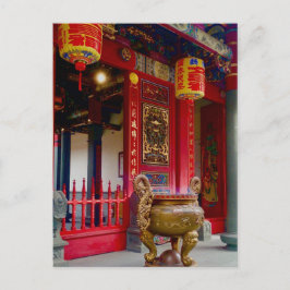 台湾の宜蘭にある寺院 ポストカード