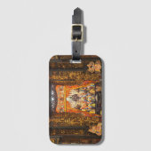 台湾の寺文化_武府智園水保安 ラゲッジタグ (正面縦)