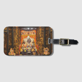 台湾の寺文化_武府智園水保安 ラゲッジタグ