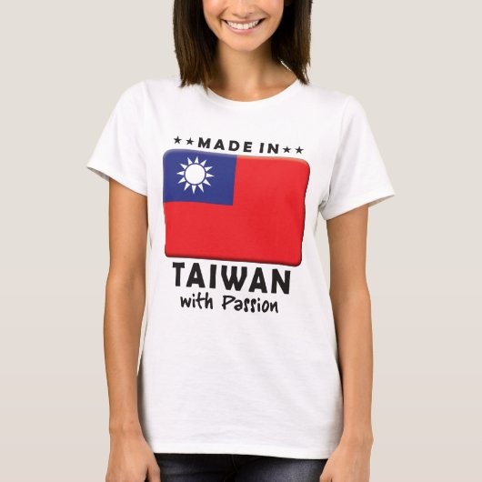 台湾の情熱 Tシャツ (正面)