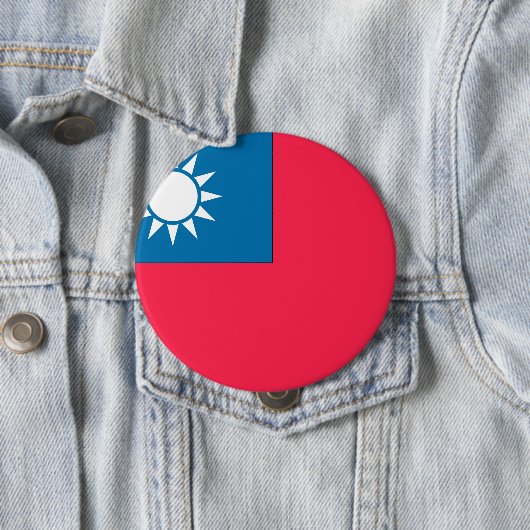 台湾の旗 缶バッジ (インサイチュ)