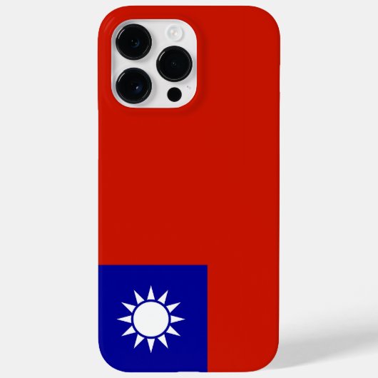台湾の旗 Case-Mate iPhoneケース (裏面)