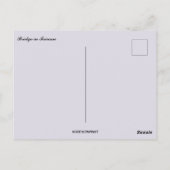 台湾の橋 ポストカード (裏面)