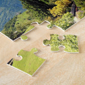 台湾の美しい山の景色 ジグソーパズル (側面)