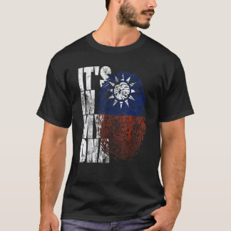 台湾を支える私のDna台湾がタイと並ぶ Tシャツ