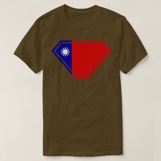 台湾スーパーパワー Tシャツ (デザイン正面)