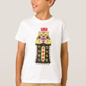 台湾タイガーゴッドチャーム虎爺 Tシャツ (正面)
