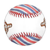 台湾チーム 野球ボール (裏面)