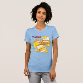 台湾ナイトマーケットトリート – Dim Sum太郎ボール Tシャツ (正面フル)