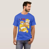 台湾ナイトマーケットトリート – Dim Sum太郎ボール Tシャツ (正面フル)