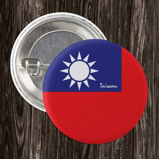 台湾ボタン愛国台湾国旗のファッション 缶バッジ