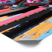 台湾中国ののドラゴンボート ポスター (角)