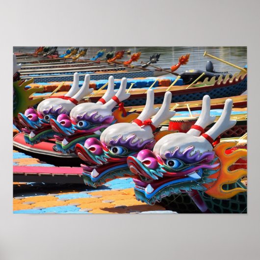 台湾中国ののドラゴンボート ポスター (正面)