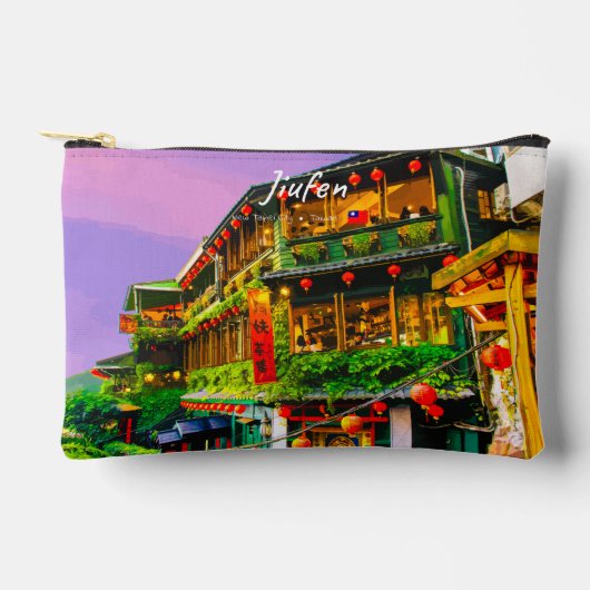 台湾九份の古き茶屋 アクセサリーポーチ (正面)