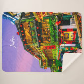 台湾九份の古き茶屋 シェルパブランケット (正面(横))