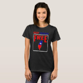 台湾保台国旗の地図サポート中国のT Tシャツ (正面フル)