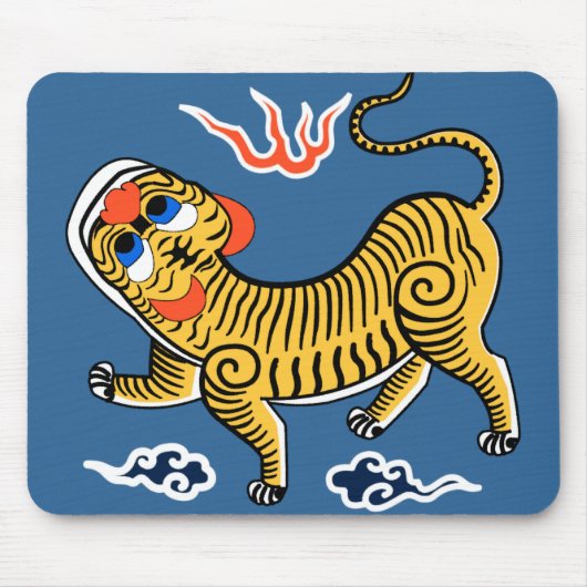 台湾共和国の旗のマウスパッド マウスパッド (正面)