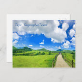 台湾台北陽明山夏の朝 ポストカード (正面/裏面)