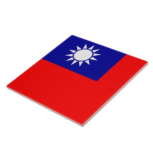 台湾国旗のタイル タイル (側面)