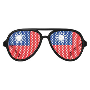台湾国旗 アビエーターサングラス
