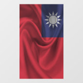 台湾国旗 ウィンドウサイン (シート)