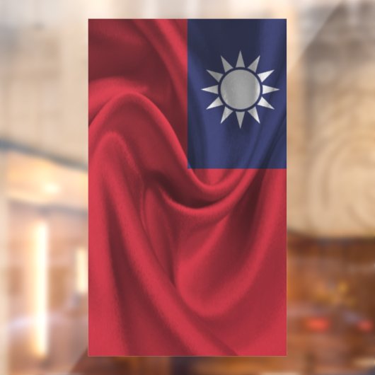 台湾国旗 ウィンドウサイン (シート2)
