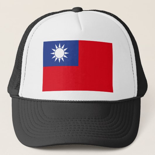台湾国旗 キャップ (正面)