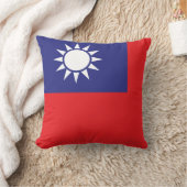 台湾国旗 クッション (ブランケット)