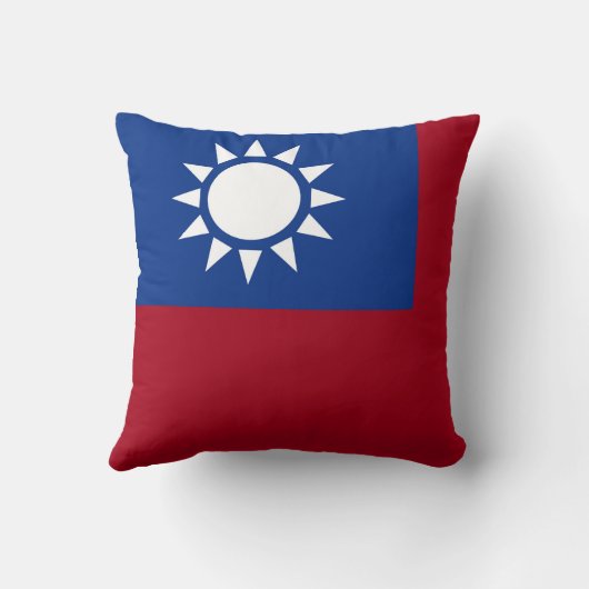 台湾国旗 クッション (裏面)
