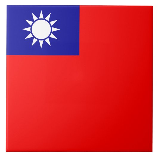 台湾国旗 タイル (正面)