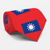 台湾国旗 ネクタイ (ロール)