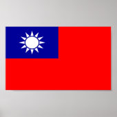 台湾国旗 ポスター (正面)