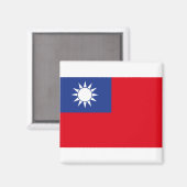 台湾国旗 マグネット (正面/裏面)