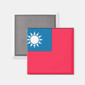 台湾国旗 マグネット (正面/裏面)