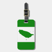 台湾国旗 ラゲッジタグ (正面縦)