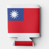 台湾国旗 缶クーラー (裏面)
