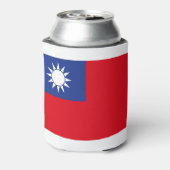 台湾国旗 缶クーラー (缶裏面)