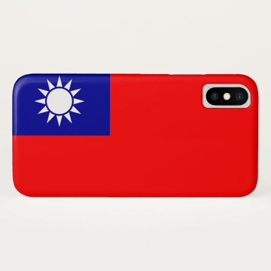 台湾国旗 Case-Mate iPhoneケース (裏面(横))