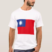台湾国旗 Tシャツ (正面)
