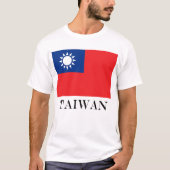 台湾国旗 Tシャツ (正面)
