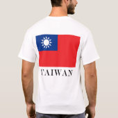 台湾国旗 Tシャツ (裏面)