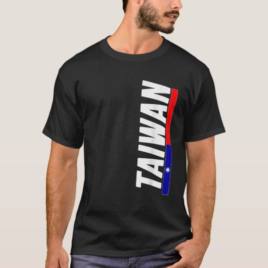 台湾国旗Tシャツ Tシャツ (正面)
