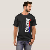 台湾国旗Tシャツ Tシャツ (正面フル)