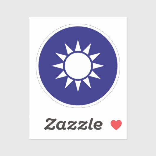 台湾国章 シール (シート)