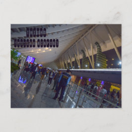 台湾国際的桃園空港 ポストカード