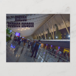 台湾国際的桃園空港 ポストカード