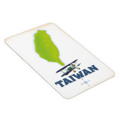 台湾地図 マグネット (右側)