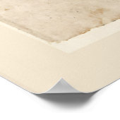 台湾地図（1878年） ポスター (角)