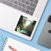 台湾太郎子峡谷旅行 シール (ノートパソコンとiPhone)